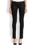 TRUE RELIGION HALLE COATED SUPER SKINNY&nbsp;JEANS